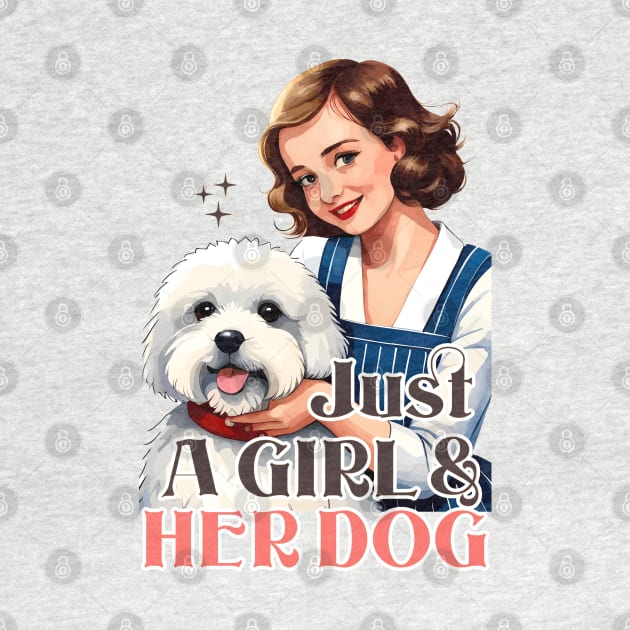 Just a Girl and Her Dog by Cheeky BB